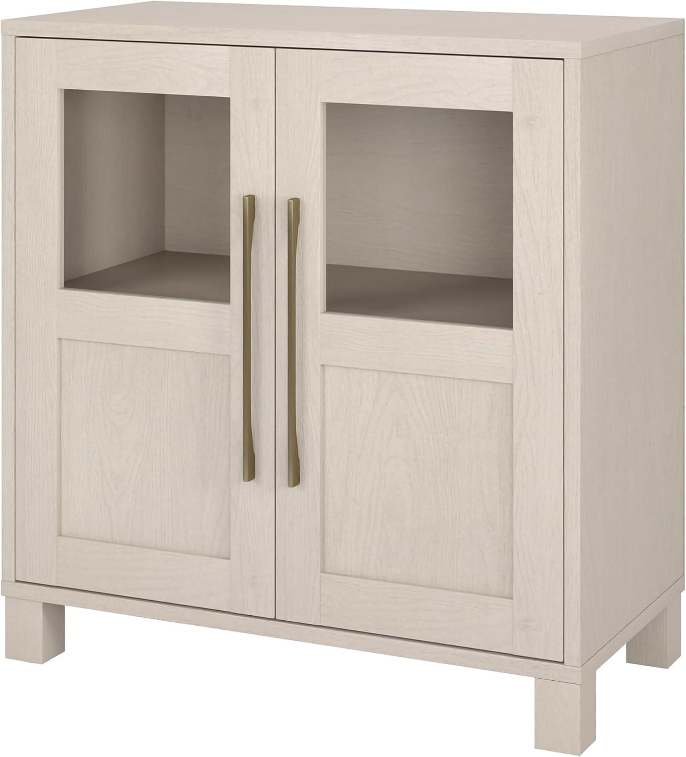 Alder White 28" Adjustable Shelving Accent Cabinet