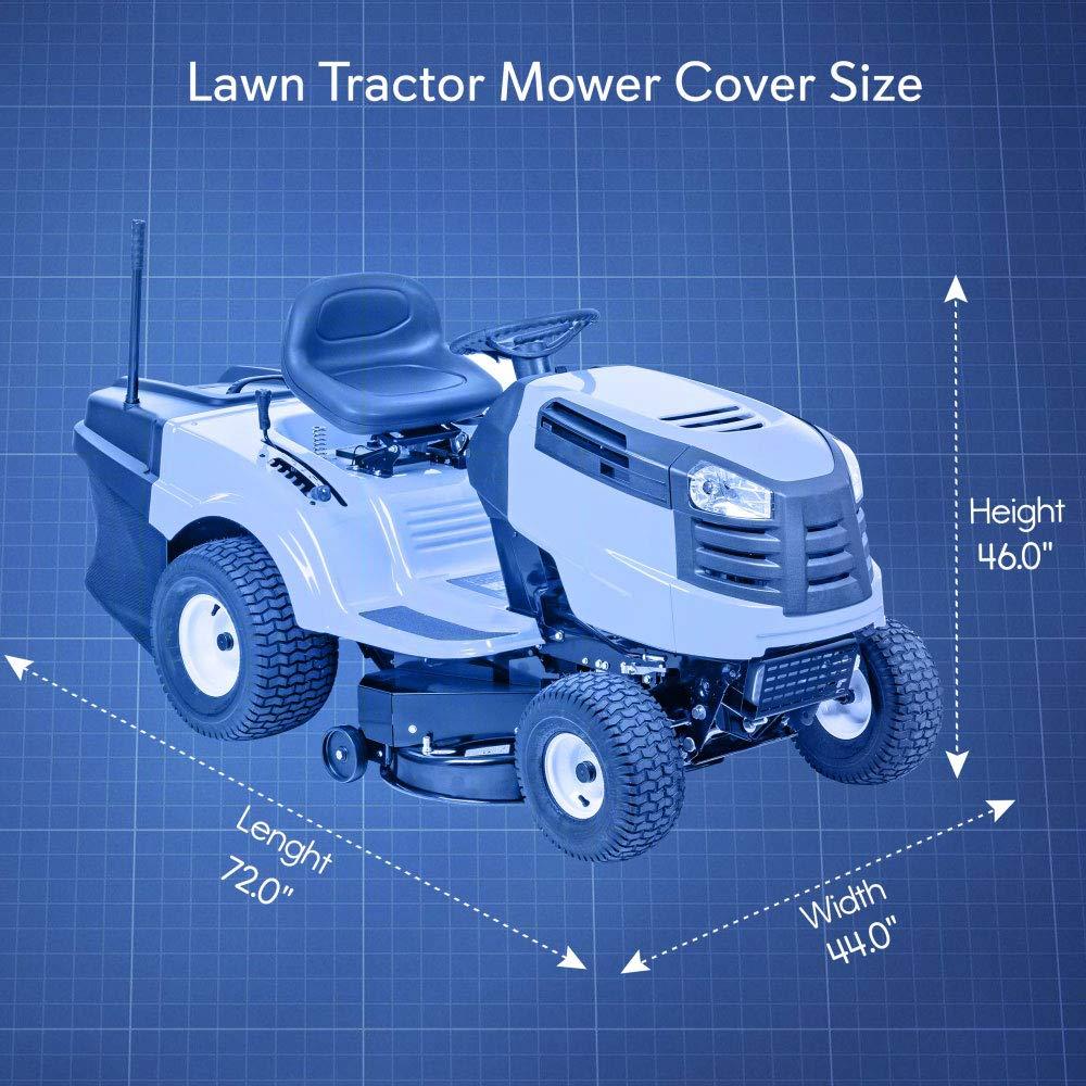 Elastic Mildew Resistant Lawn Mower Cover By Pyle