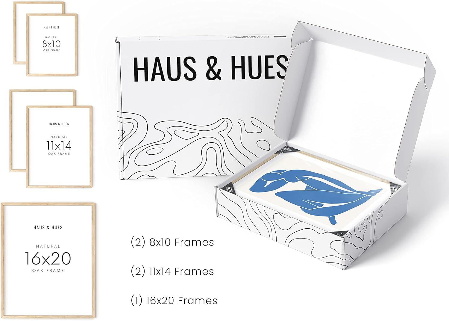 Haus and Hues Picture Frames for Gallery Wall