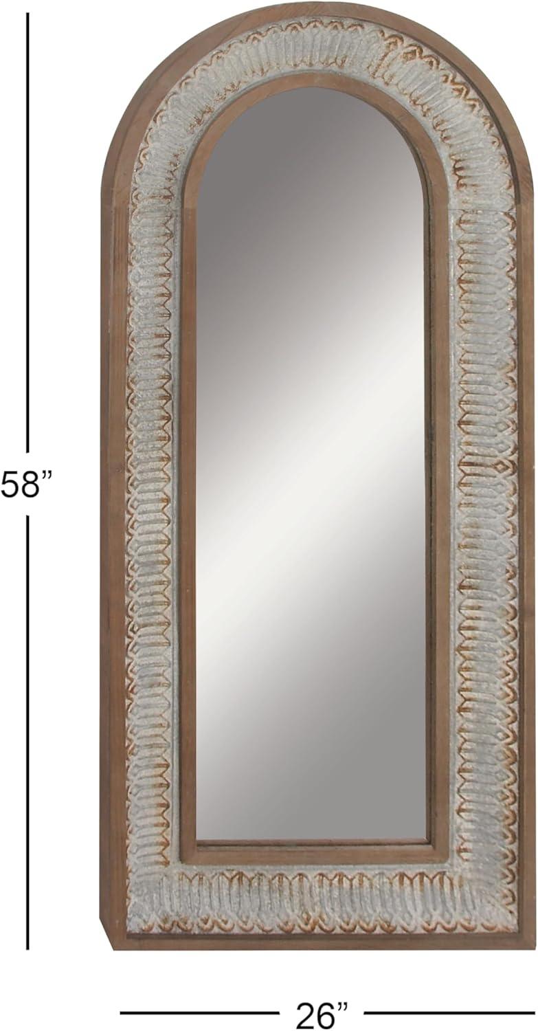Gracie Oaks Cruce Rectangle Wall Mirror