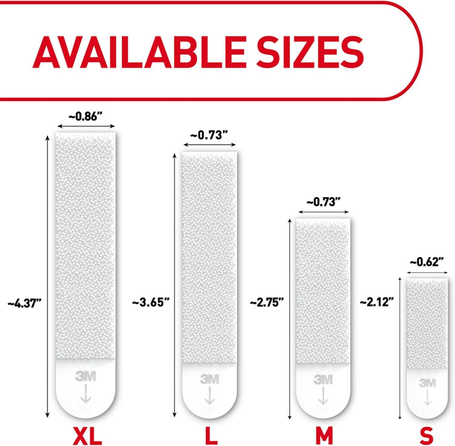 Command 20 Lb XL Heavyweight Picture Hangers, Damage-Free Hanging, 8 Pairs