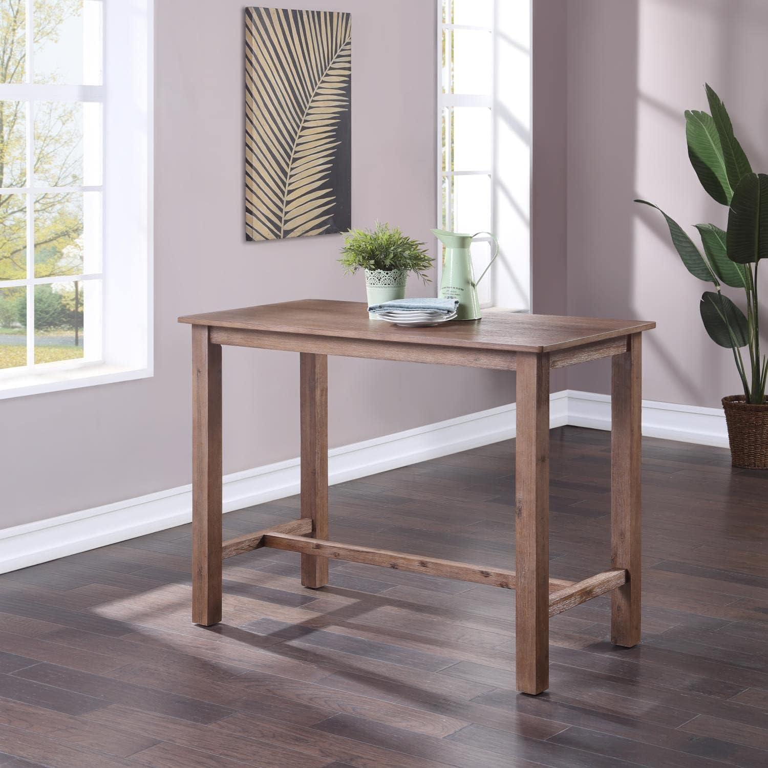 Sonoma Counter Height Pub Table Barnwood - Boraam: 42" High, Rectangle, Seats 4