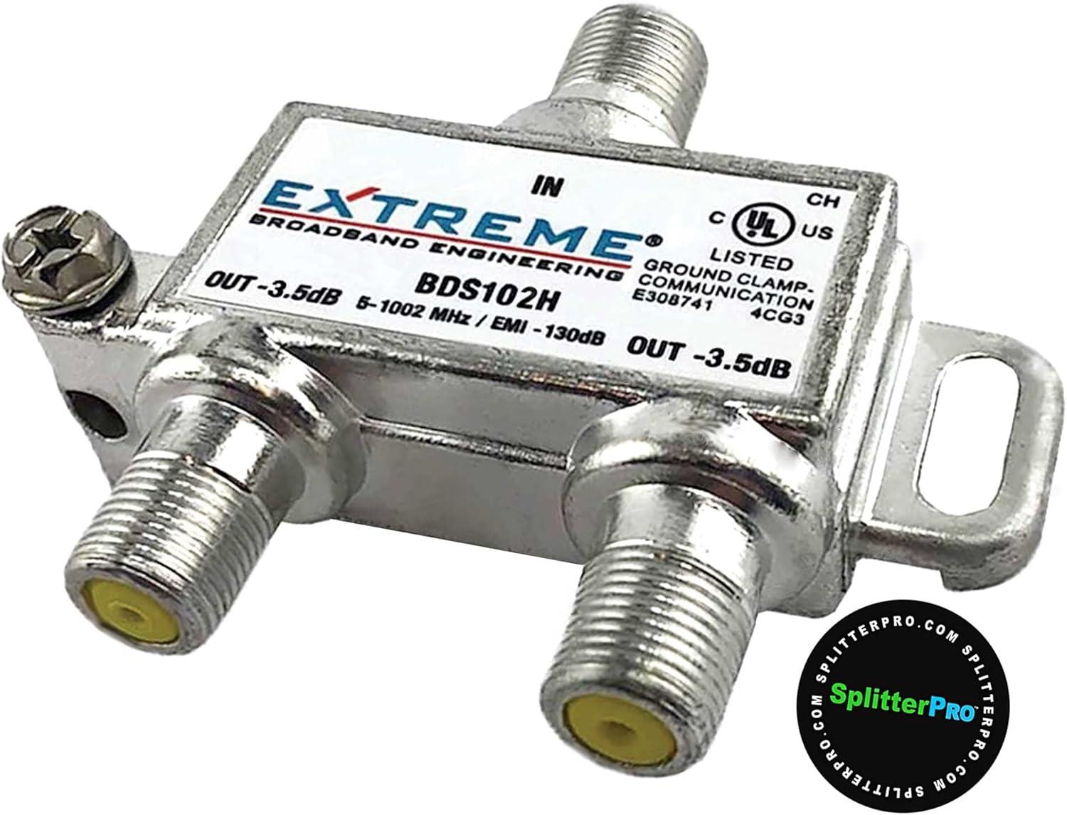 - Digital Splitters Professionals Install Every Day Across The U. S. A. 2-Way Coaxial Cable Splitter, 1 GHz