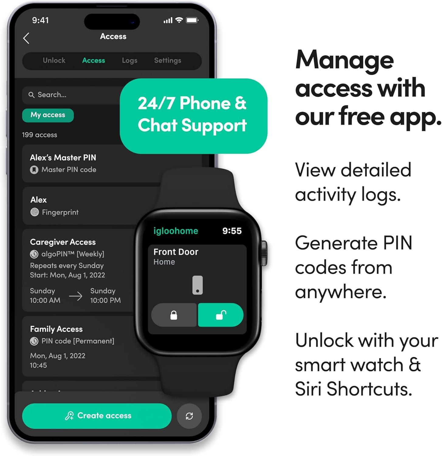 Igloohome Smart Bluetooth Padlock - Grant Access Anytime, Anywhere