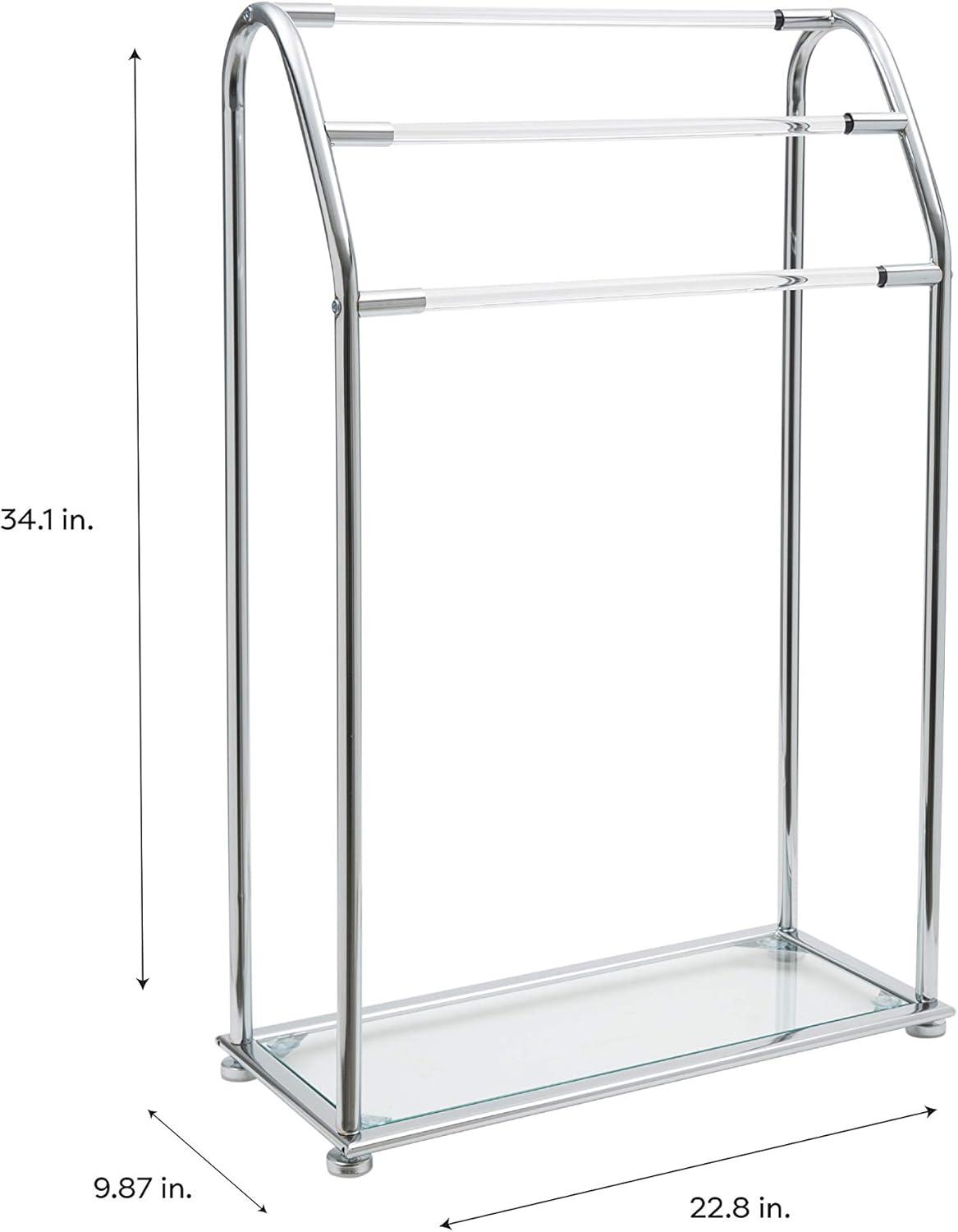 Acrylic 3 Freestanding Towel Stand