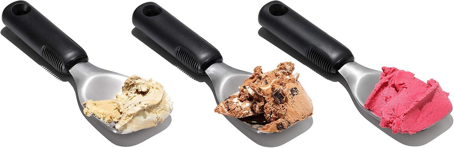 Stainless Steel Ice Cream Spade with Non-slip Grip