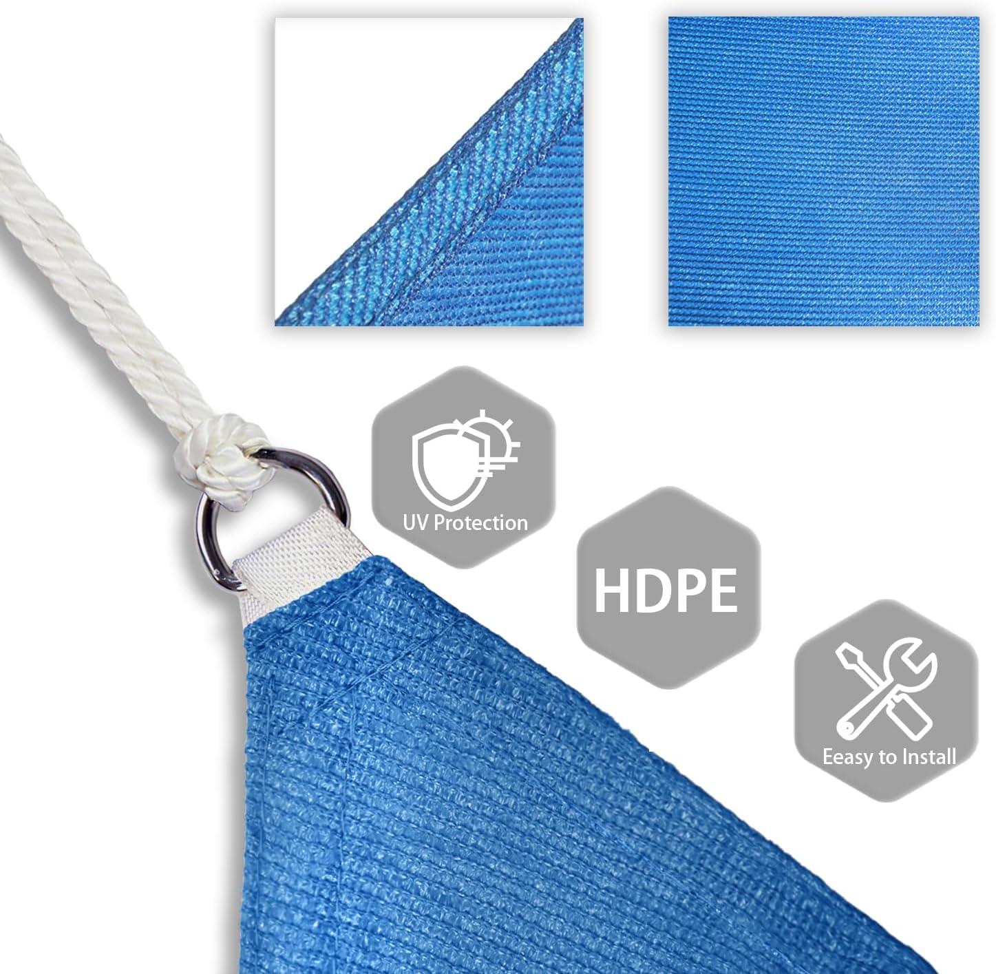 Royal Shade Royal Shade Triangle 200 GSM Sun Shade Sail