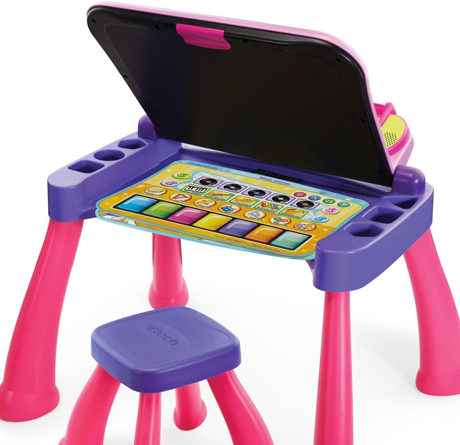 VTech® Touch & Learn Activity Desk™ Deluxe - Pink With Stool