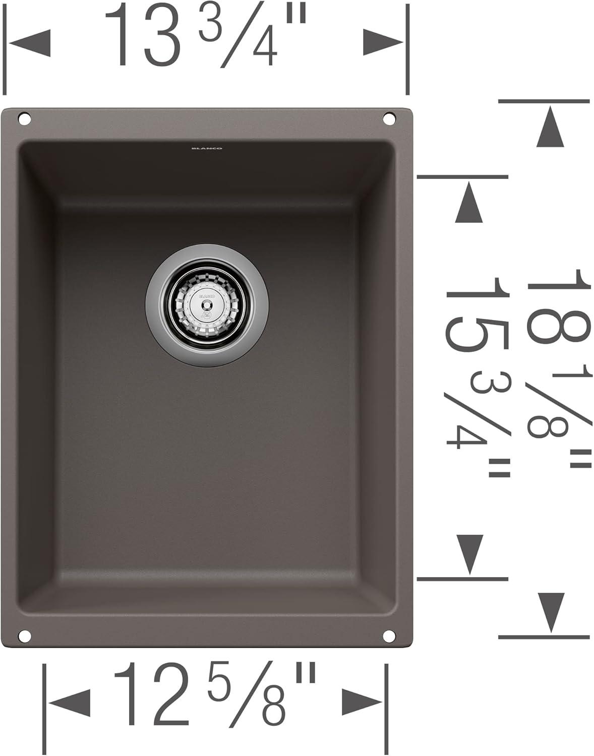Precis SILGRANIT 13" Undermount Bar Sink