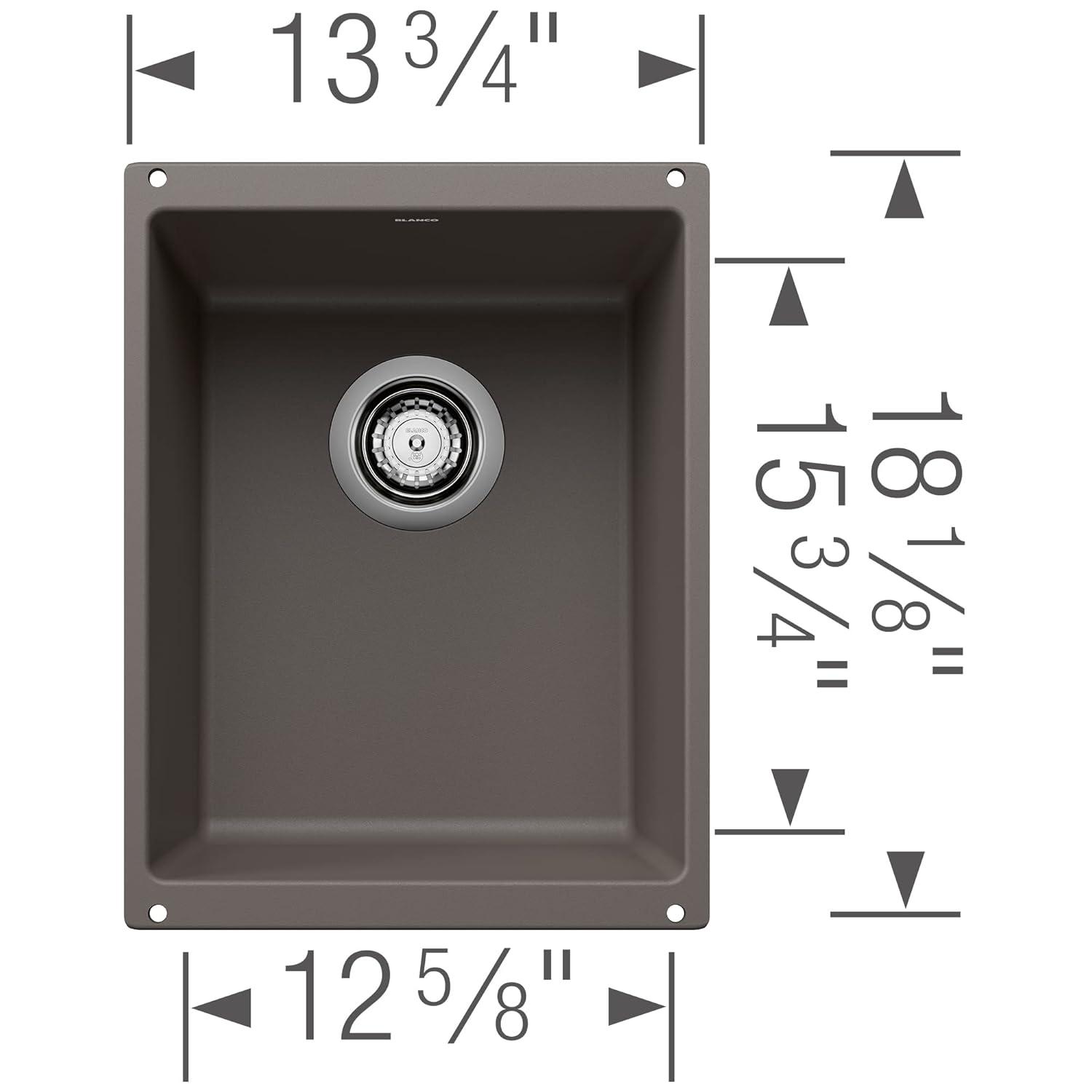 Precis SILGRANIT 13" Undermount Bar Sink