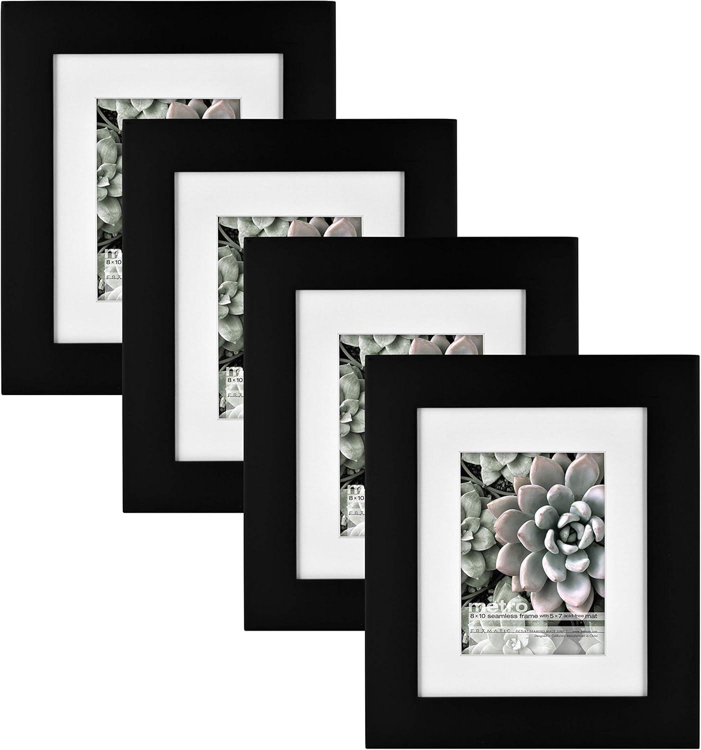 Framatic by MCS Matte Picture Frame with Mat