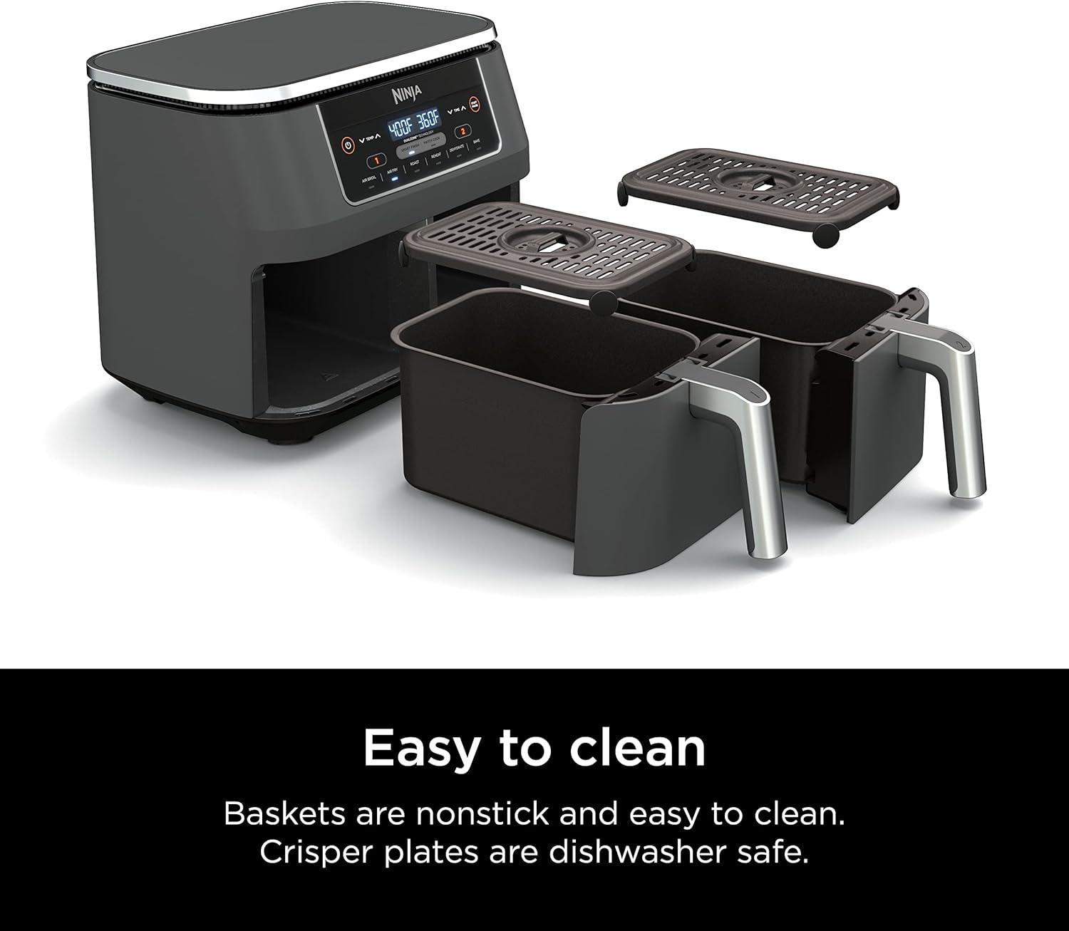 Ninja Foodi ® 2-Basket 8-Qt. Air Fryer with DualZone™ Technology