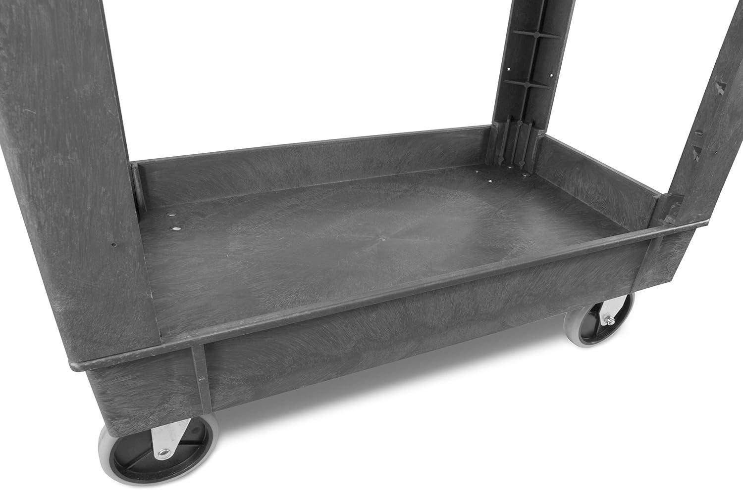 WEN 500-Pound Capacity 40 by 17-Inch Two-Shelf Service Utility Cart