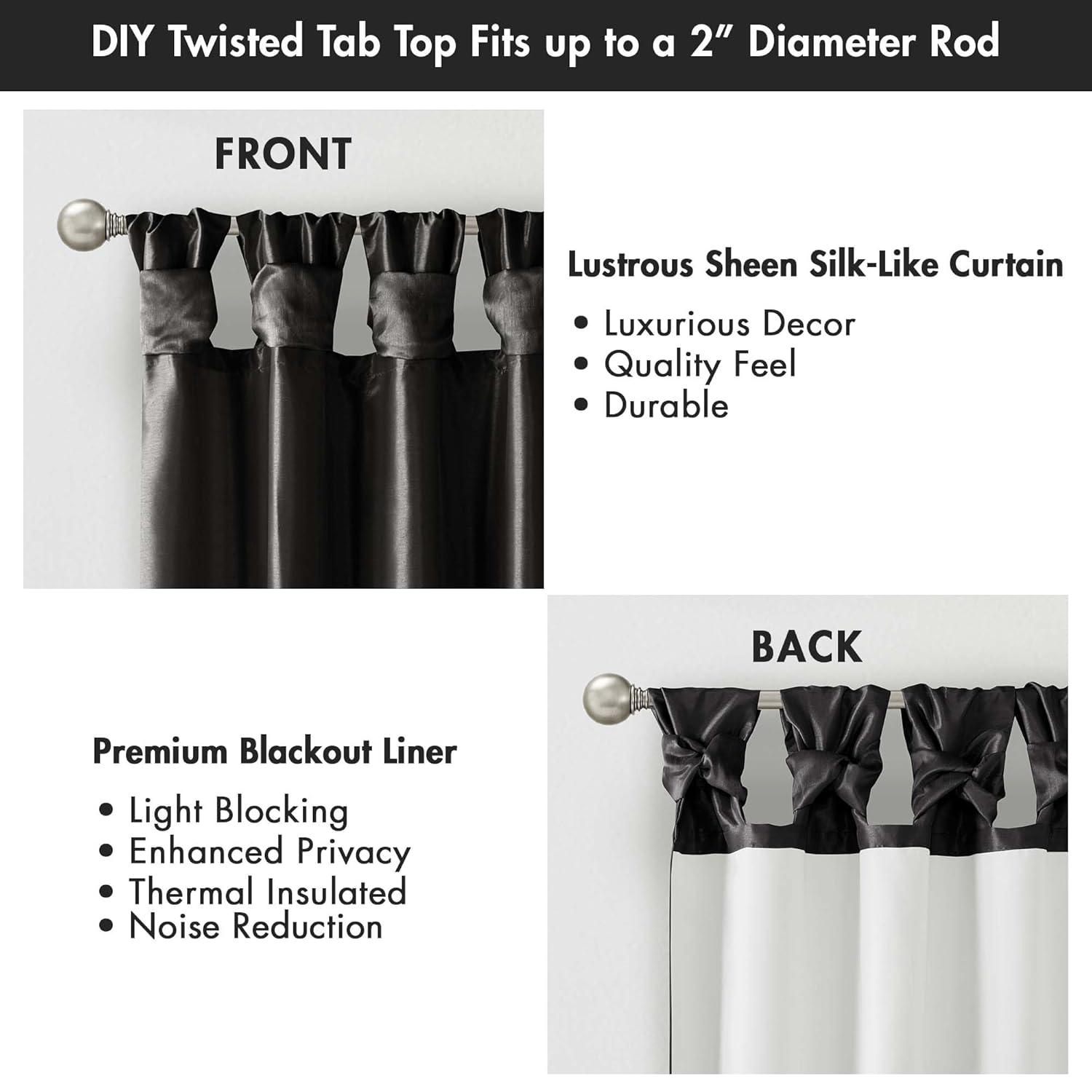 Polyester Single Curtain Panel Panel
