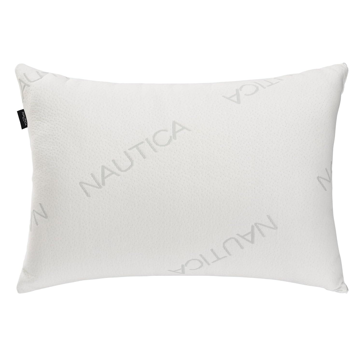 Nautica Polyester Medium Support Pillow