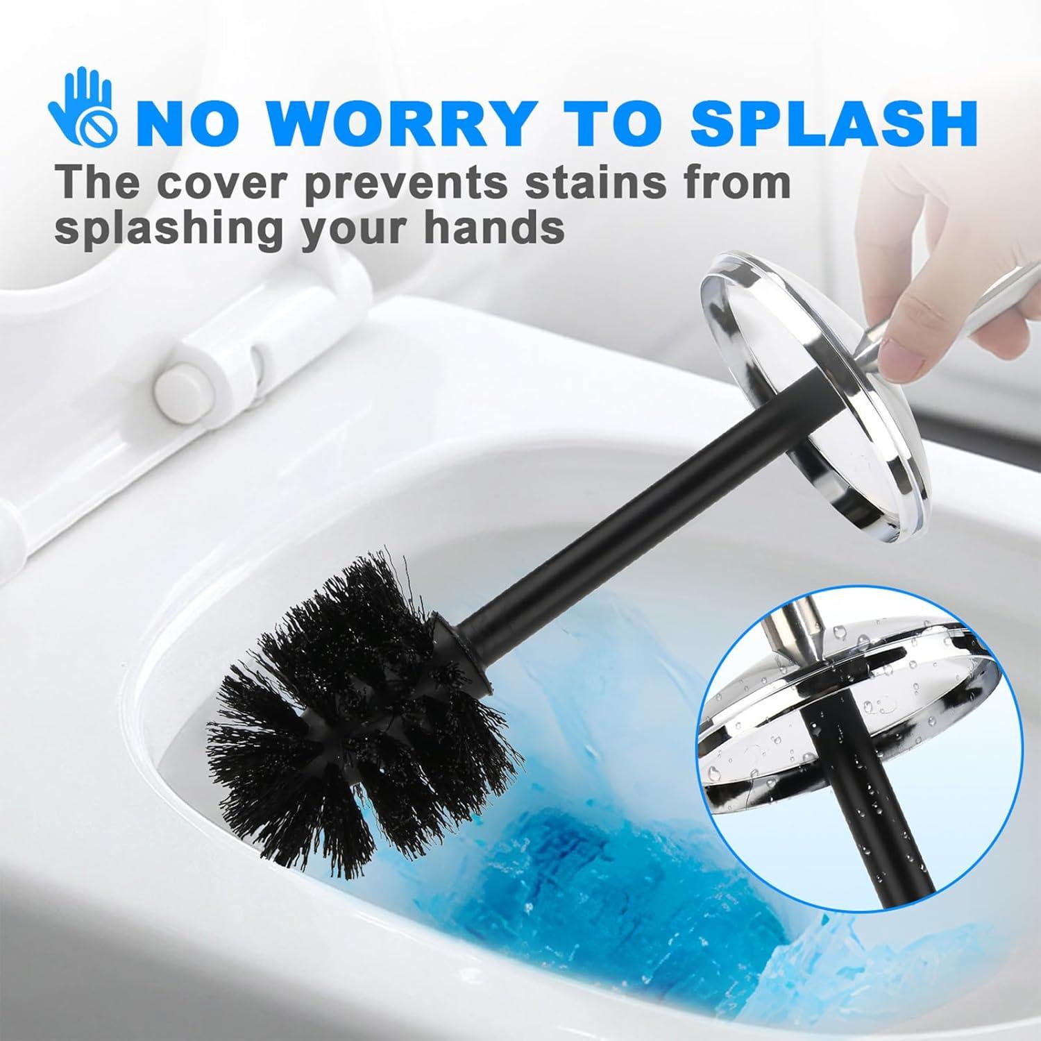 Bath Bliss Bath Bliss Plastic Toilet Brush And Holder