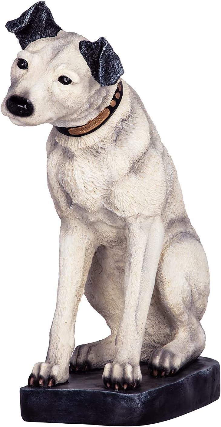 Design Toscano Nipper RCA Dog Statue