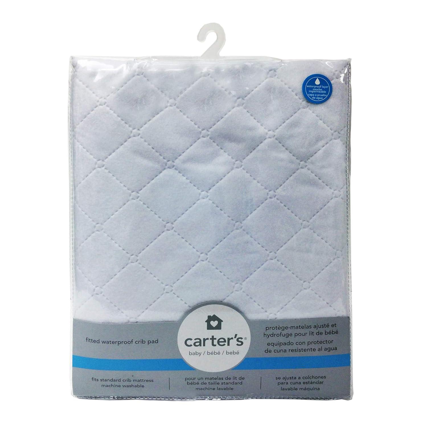 Carter's® Carters Basics Standard Crib/Toddler Rectangle Mattress Pad