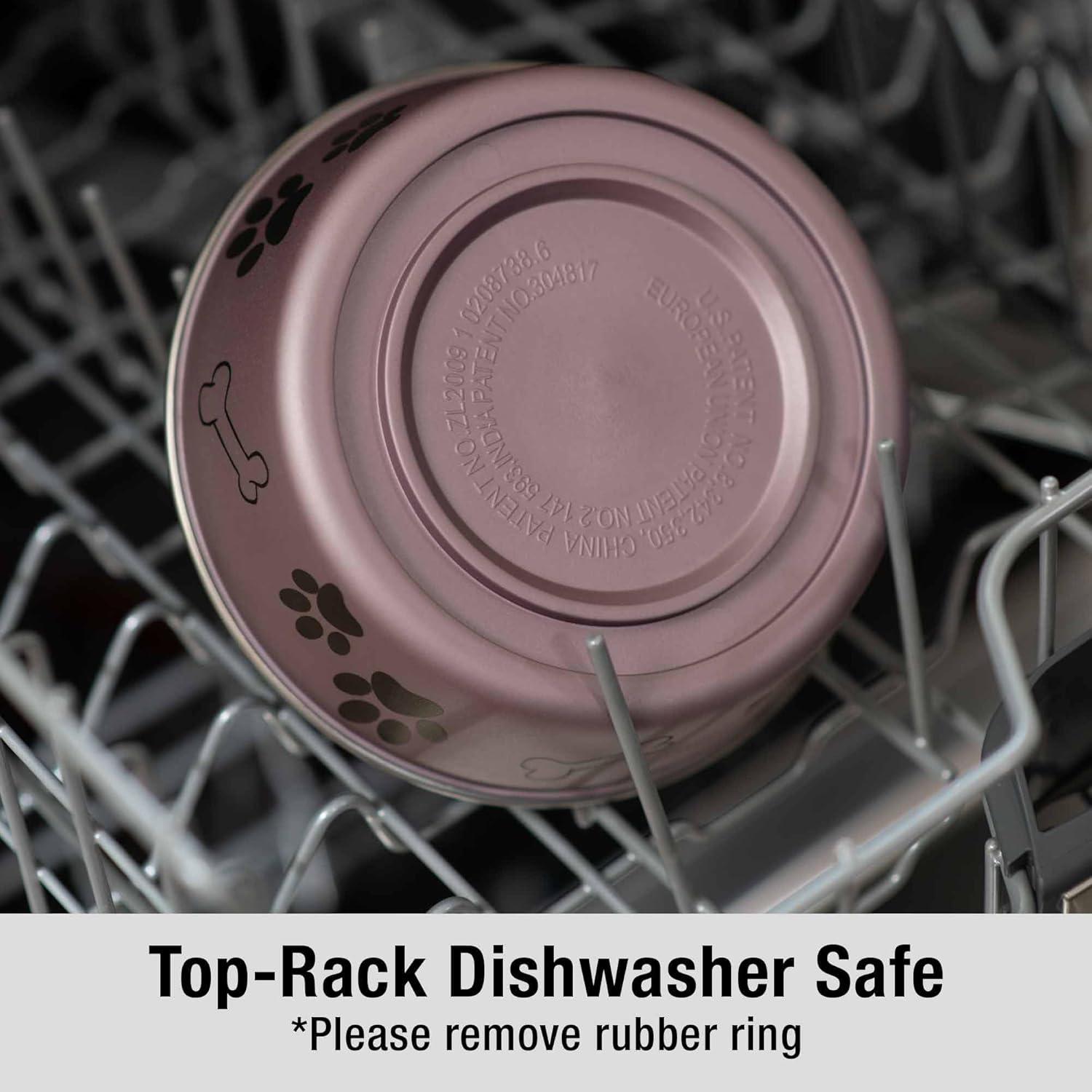 Loving Pets Bella Bowl Small Grape, 1.0 CT