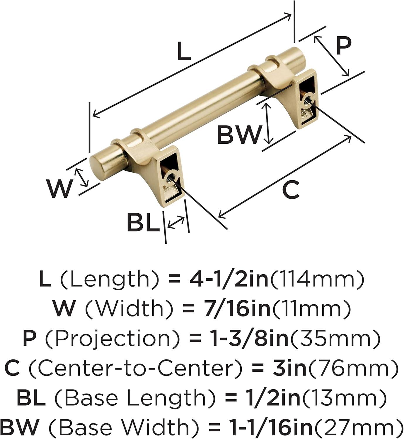 Davenport 3" Center to Center Bar Pull