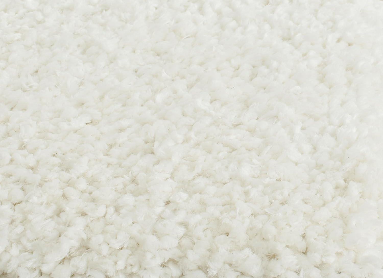 Popcorn Shag SG267 Hand Tufted Indoor Accent Rug - Ivory - 2'x3' - Safavieh
