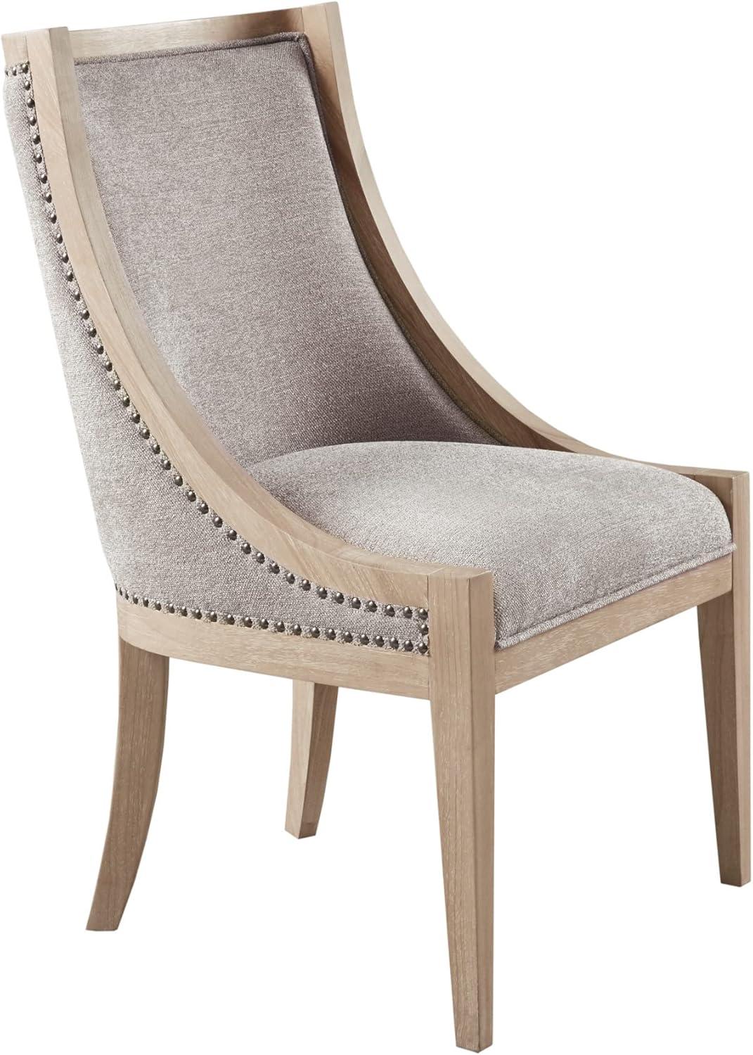 Martha Stewart Elmcrest Farmhouse Dining Chair with Nailhead Trim