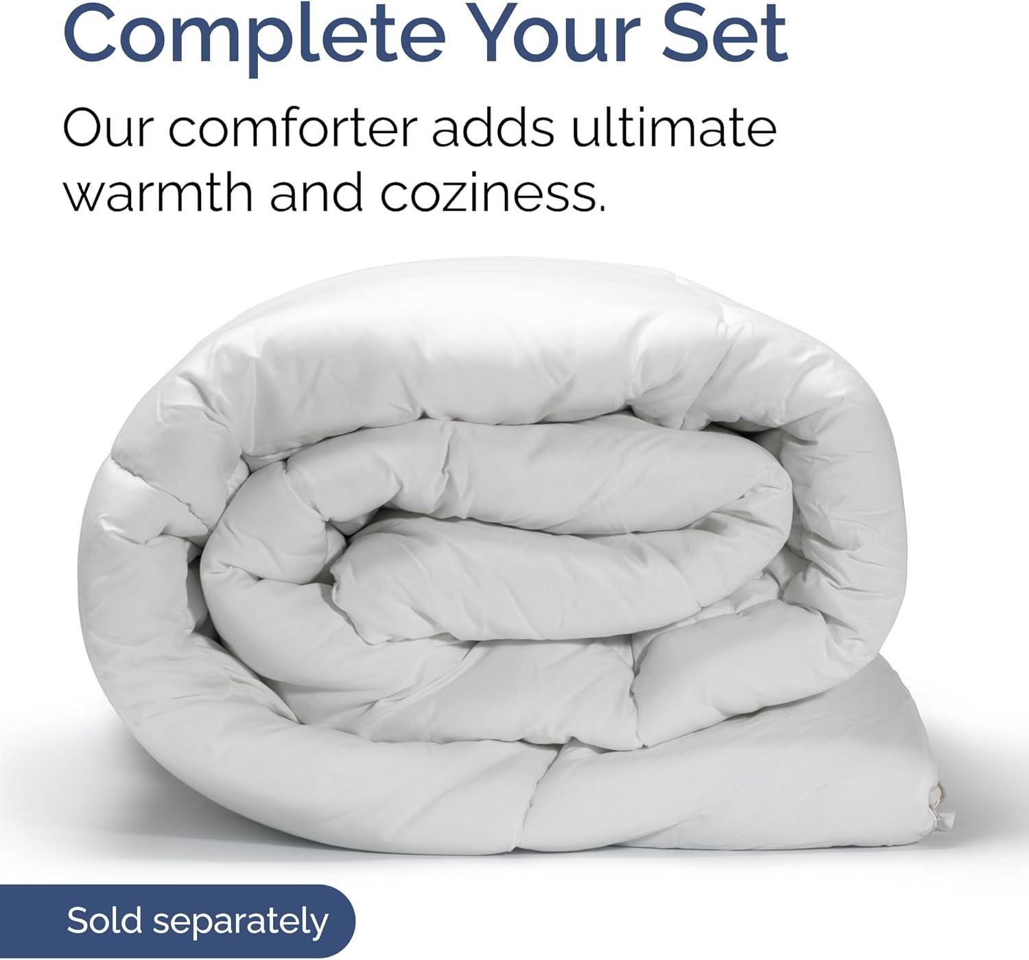 CGK Linens 6 Piece Extra Deep Pocket Ultra Soft & Cooling Sheet Set