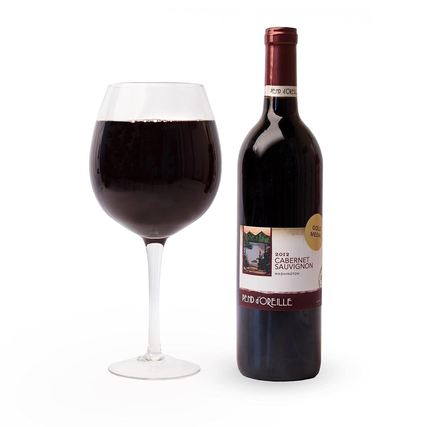 Domestic Corner Premium Giant Glass - Wine