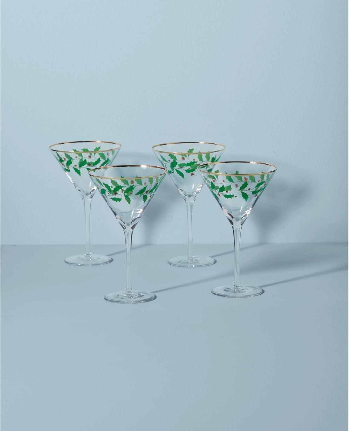 Holiday 8 oz. Martini Glass