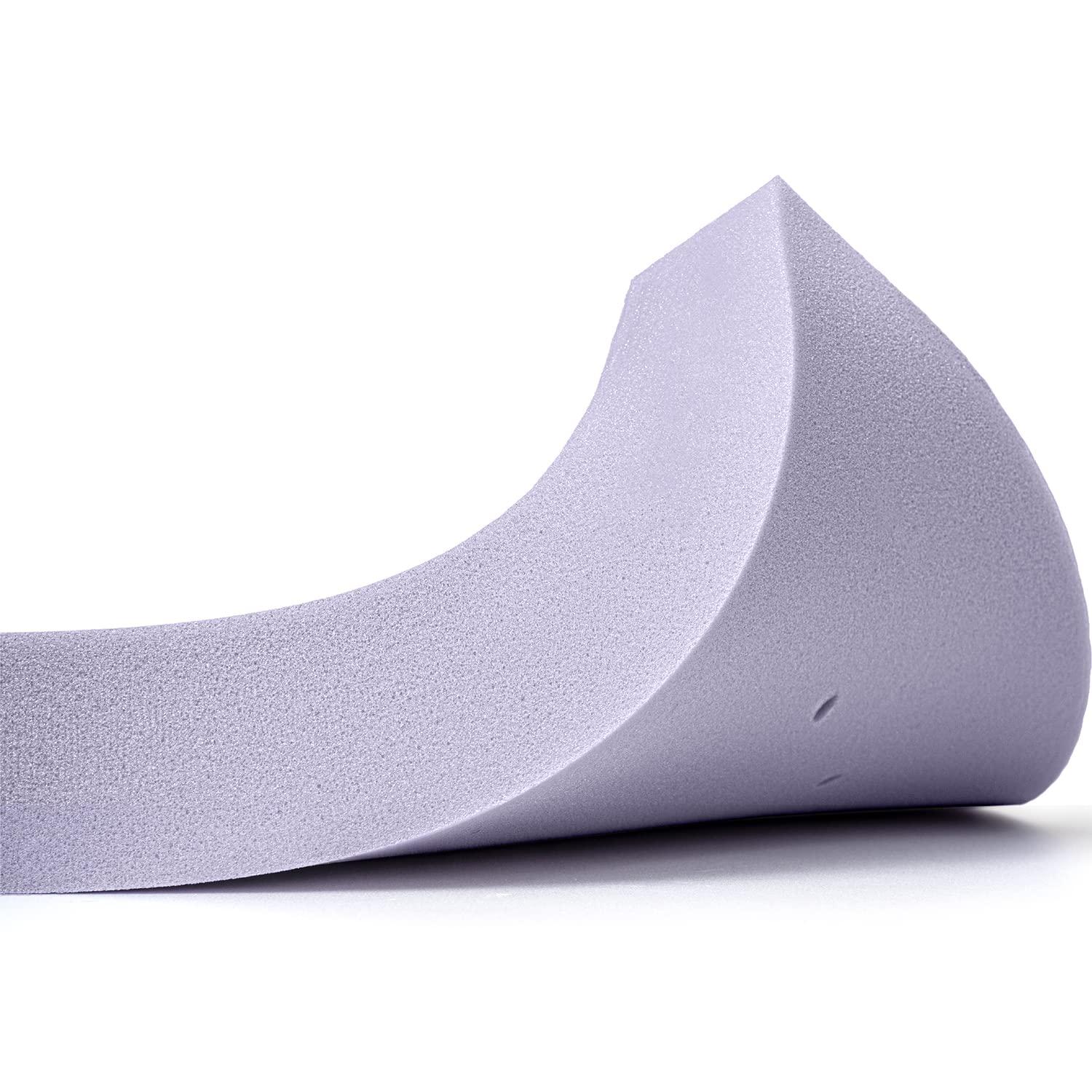 Deco Home 3-Inch Memory Foam Mattress Topper with Lavender Infused Scent