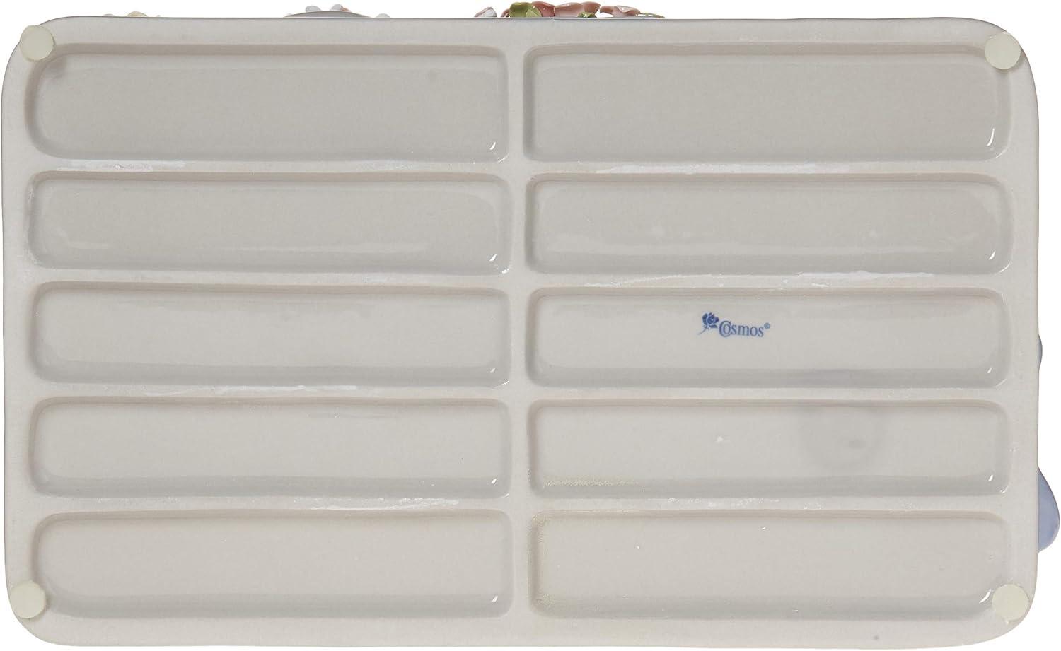 Kevins Gift Shoppe Hand Crafted Ceramic Girl Flower Shop Centerpiece Figurine