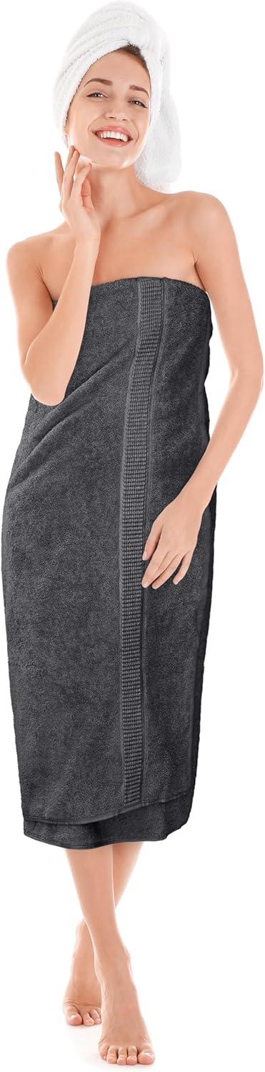 Utopia Towels - Luxurious Jumbo Bath Sheet (35 x 70 Inches, Grey) - 600 GSM 100% Ring Spun Cotton Highly Absorbent and Quick Dry Extra Large Bath Towel - Super Soft Hotel Quality Towel (2-