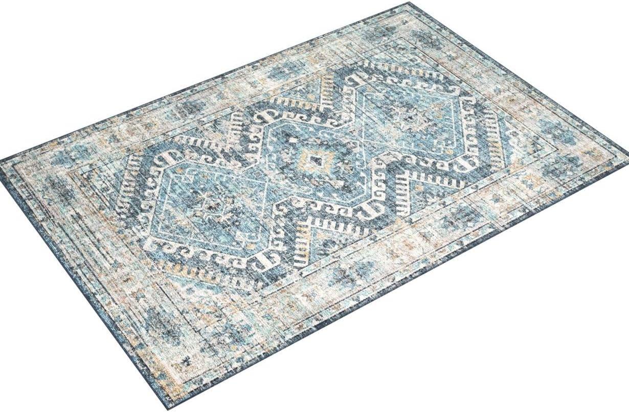 Loloi II Skye Oriental Denim / Natural Area Rug