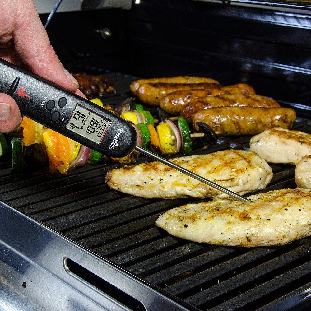 Charbroil Instant-Read Digital Thermometer, Black