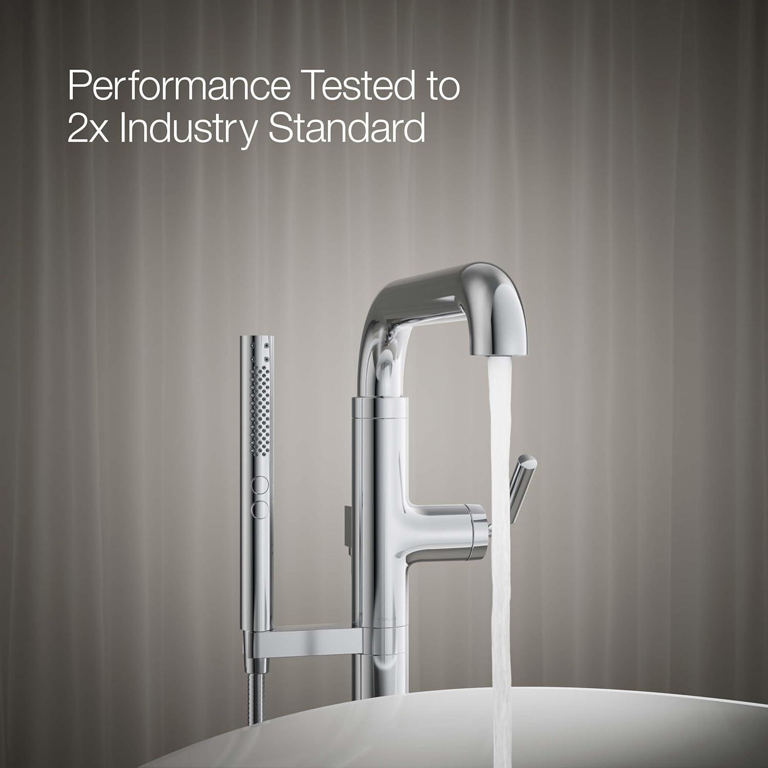 Tone Floor Mounted Clawfoot Tub Faucet