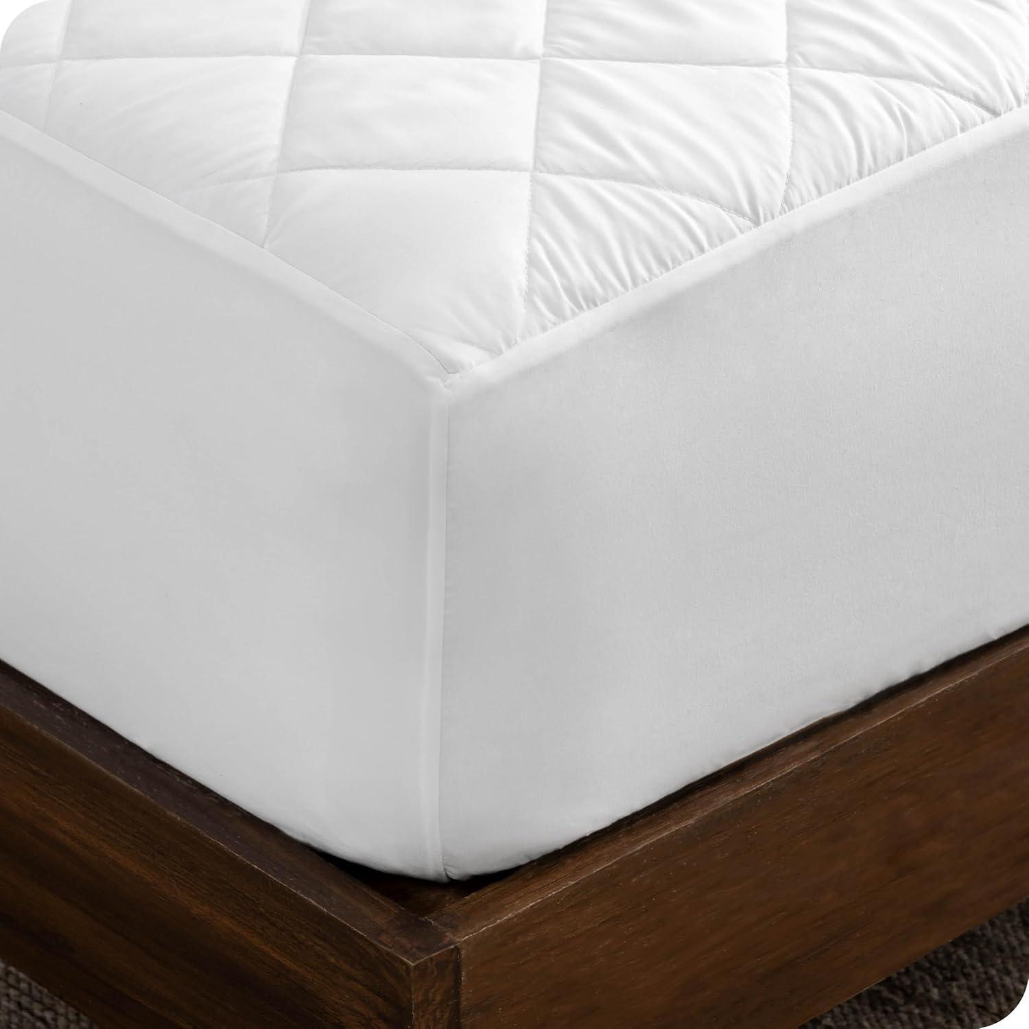 Bare Home Waterproof Quilted Mattress Pad