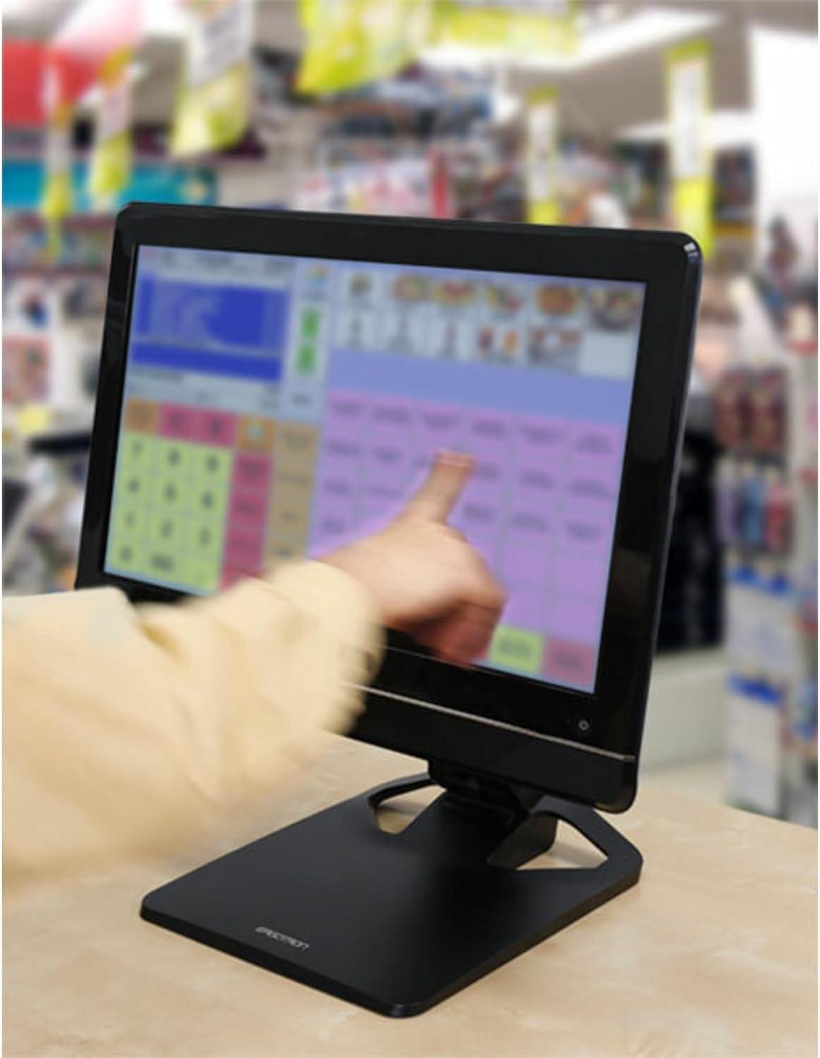 Black Adjustable Neo-Flex Touchscreen Monitor Stand