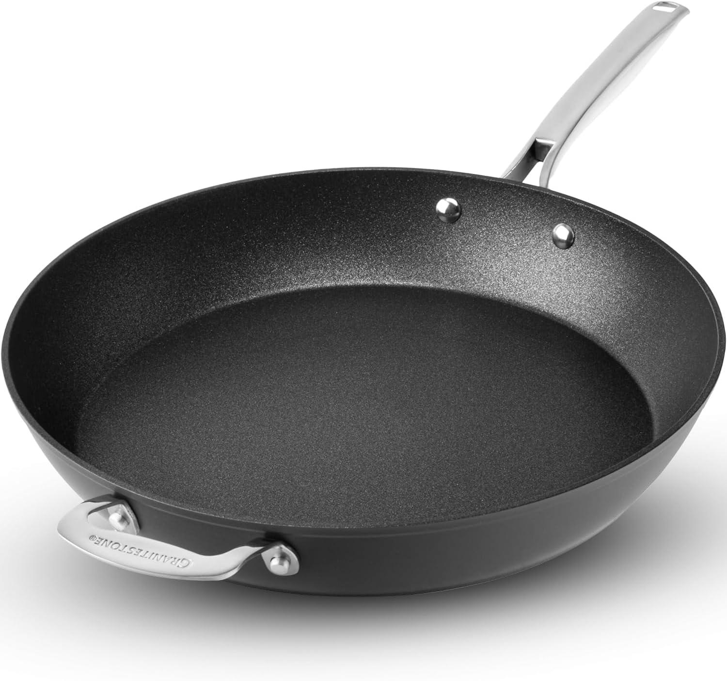 Granitestone Armor Max 14'' Ultra Durable Nonstick Family Pan with Lid