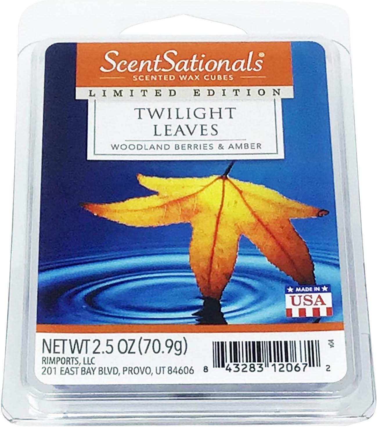 Twilight Leaves Scented Wax Melts, ScentSationals, 2.5 oz (1 Pack)