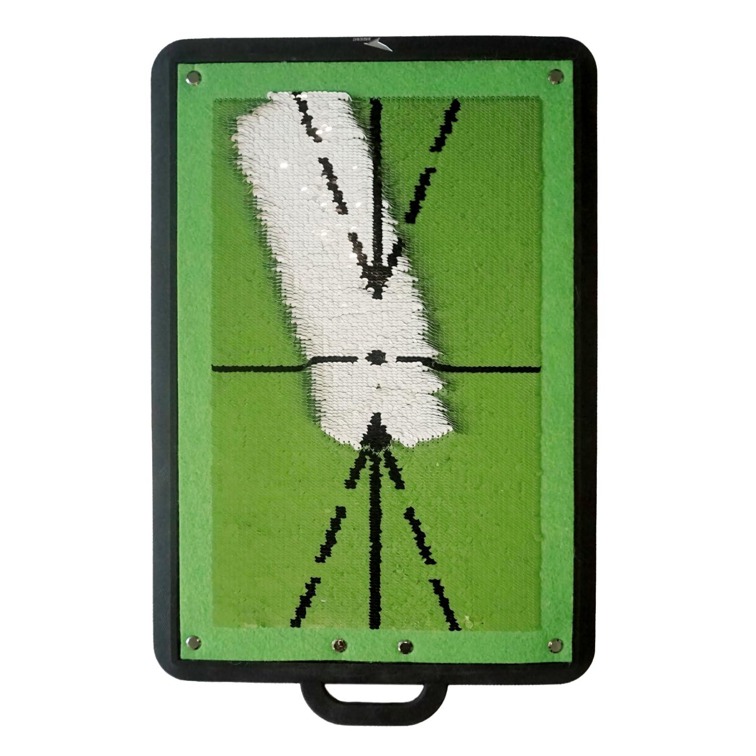 Birdie Bath Birdie Golf: Birdie Mat - Pro Premium Swing Training Mat, Analyze Swing Path & Ball Impact, Portable, Indoor & Outdoor, 19.25x12.3" Sports Accessory