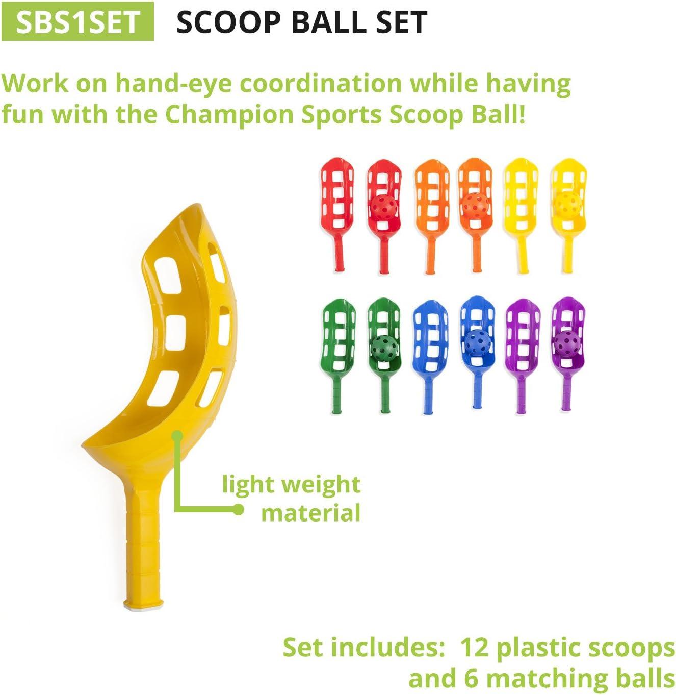 Colorful Plastic Scoop Ball Set for Outdoor Fun