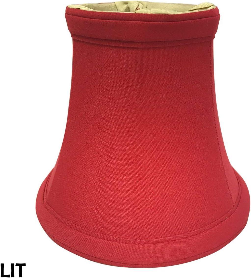 Everly Quinn Everly Quinn Faux Silk Clip On Chandelier Lamp Shades (Set of 6)