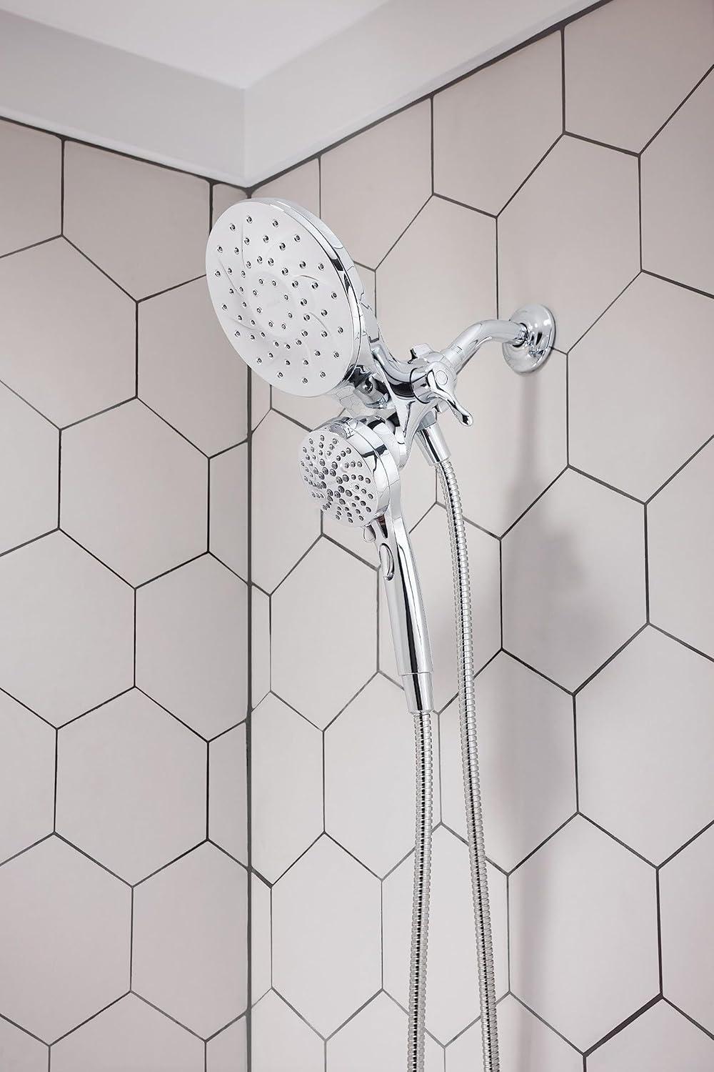 Engage Multi Function Dual Shower Head with Magnetix