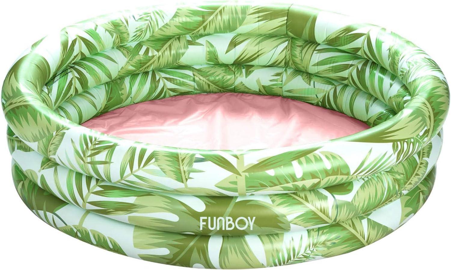 FUNBOY Giant Inflatable Luxury Tropical Palm Kiddie Pool, Year-Round Fun for Ball Pits, Swimming Pools, a Summer Pool Party and the Beach