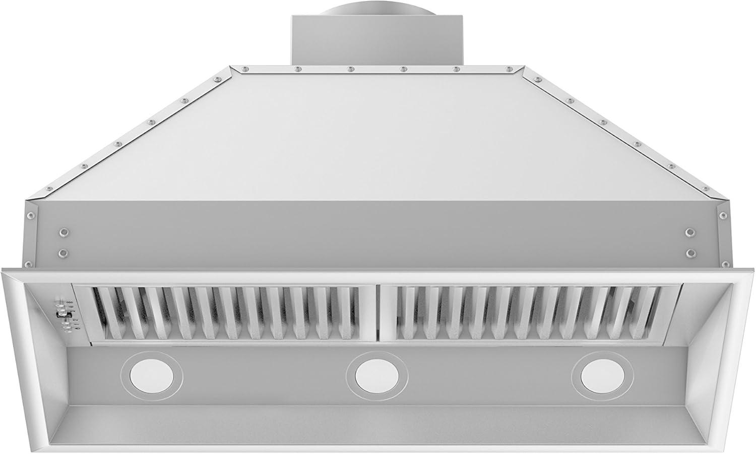 ZLINE ZLINE 34 in. Ducted Wall Mount Range Hood Insert in Outdoor Approved Stainless Steel (698-304-34)