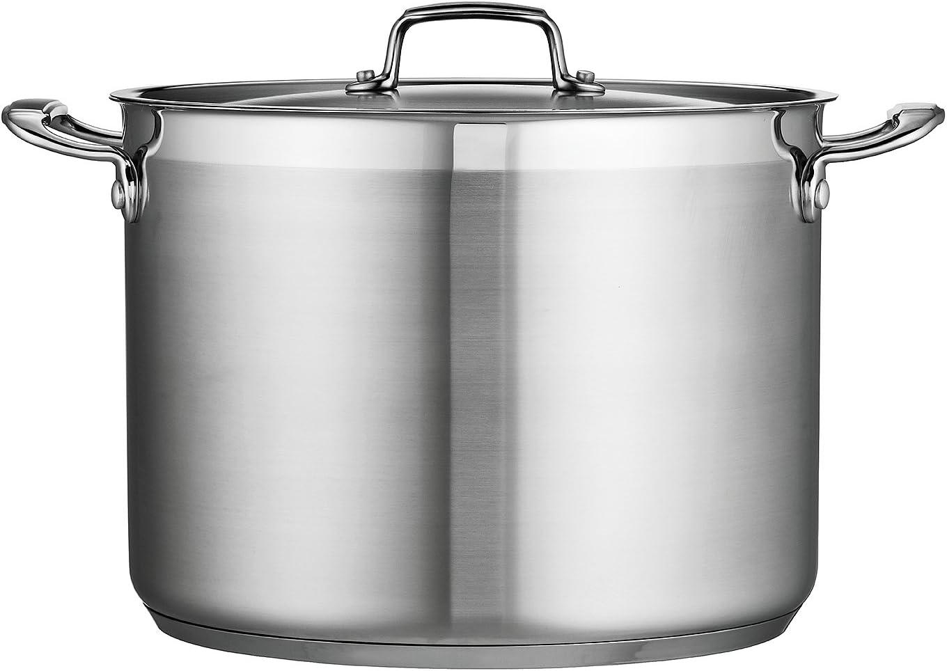 Tramontina Gourmet Aluminum Stock Pot with Lid