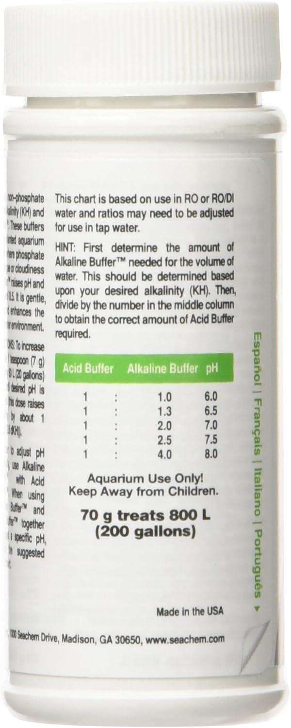 Seachem Alkaline Buffer Planted Aquarium Supplement, 2.5 Oz