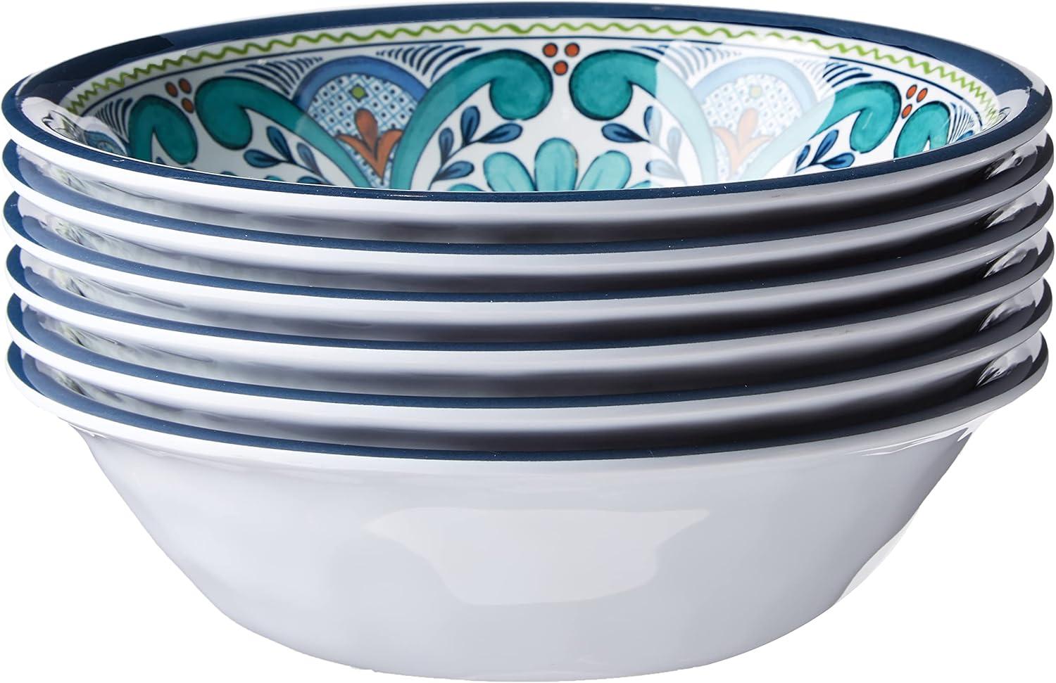 Talavera Heavy Weight Melamine Salad Bowl