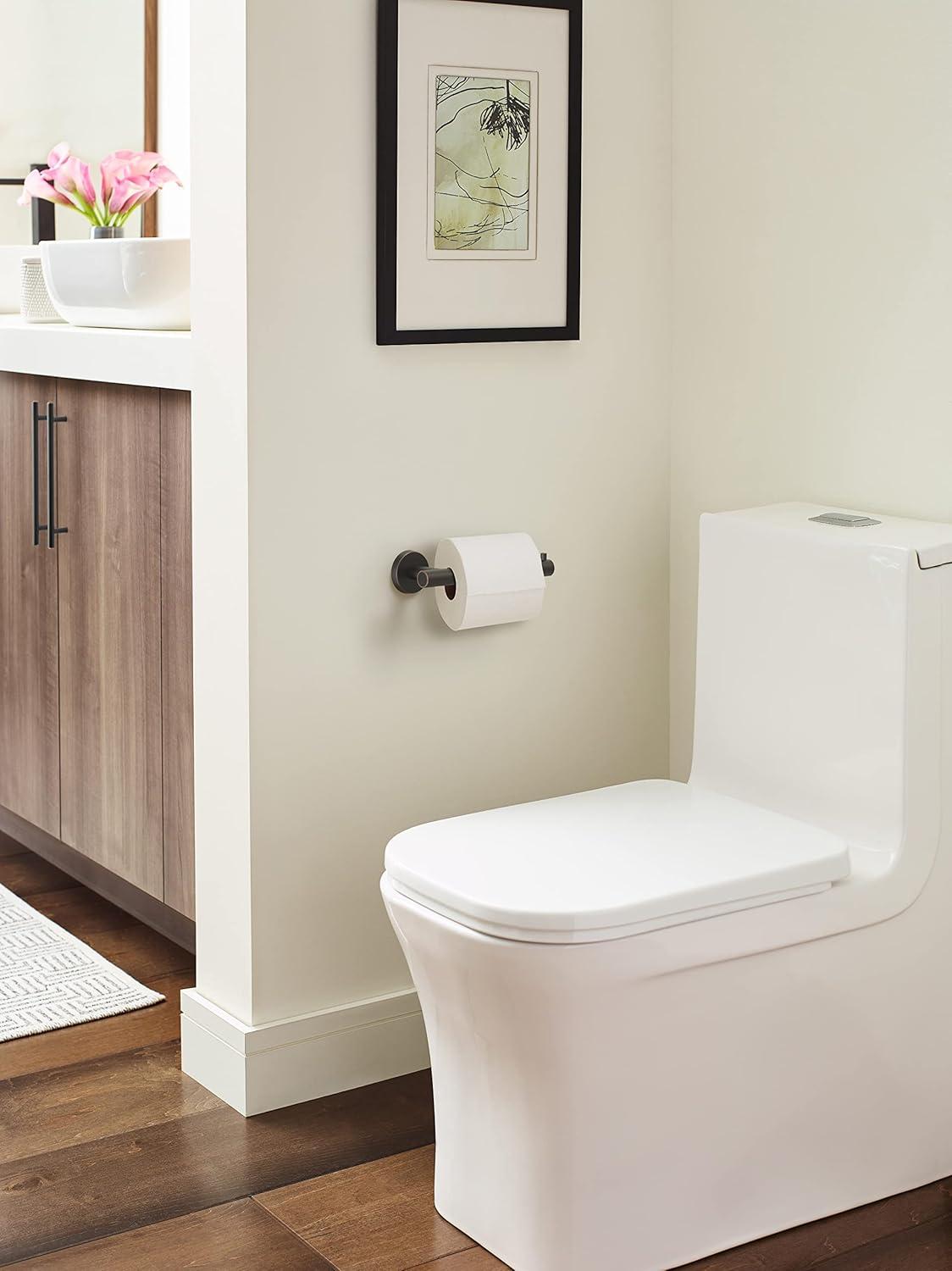 Amerock Arrondi Oil-Rubbed Bronze Single Post Toilet Paper Holder
