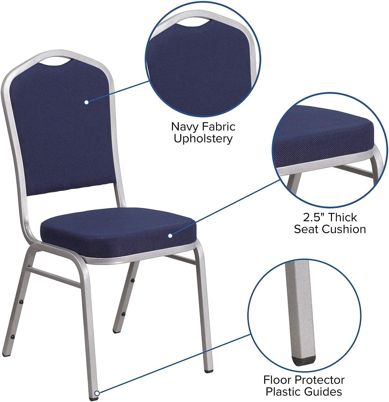 Aurelia Crown Back Stacking Banquet Chair